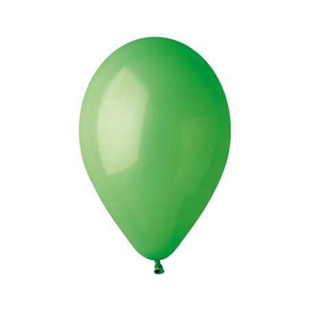 Busta 16 palloncini in lattice 30cm verde Big Party