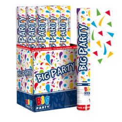 Sparacoriandoli Cannon colori assortiti gittata 8mt Big Party