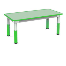 Tavolo telescopico 120x60x46cm H46/58cm verde CWR