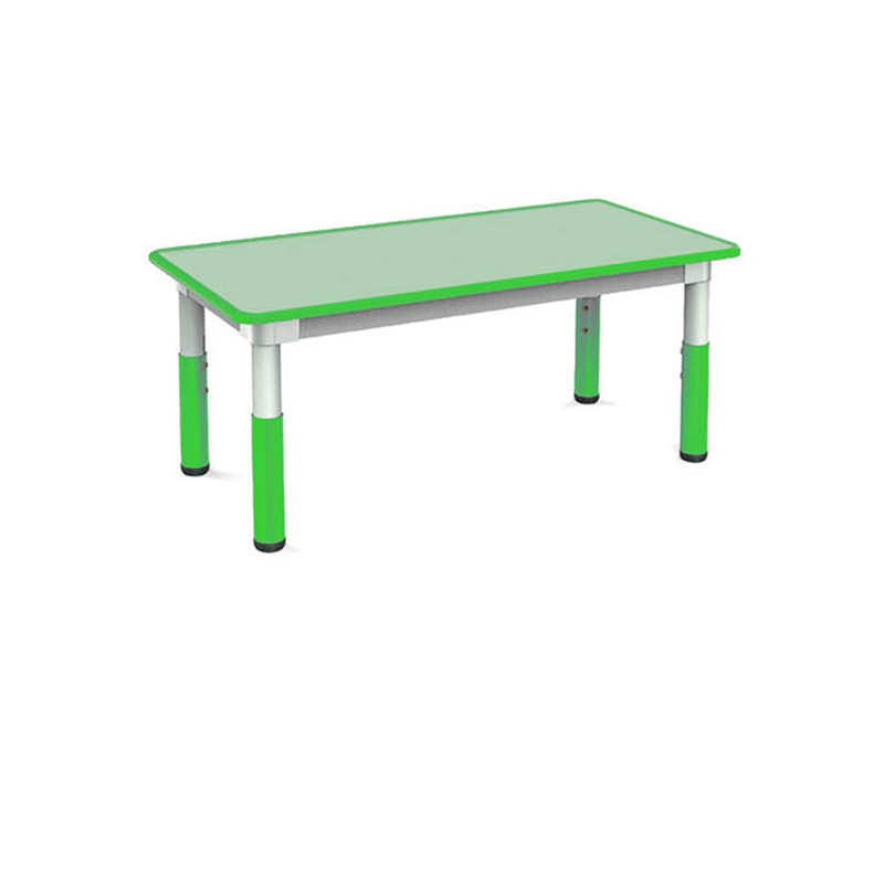 Tavolo telescopico 120x60x46cm H46/58cm verde CWR