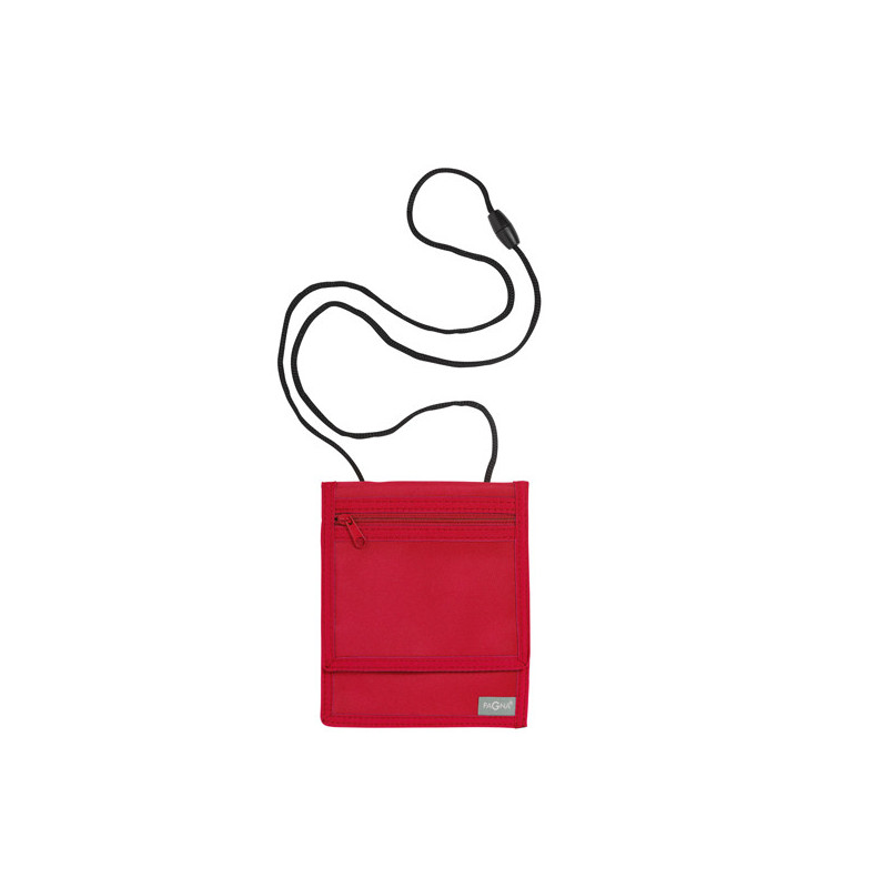 Portadocumenti da collo XL Rosso Basic