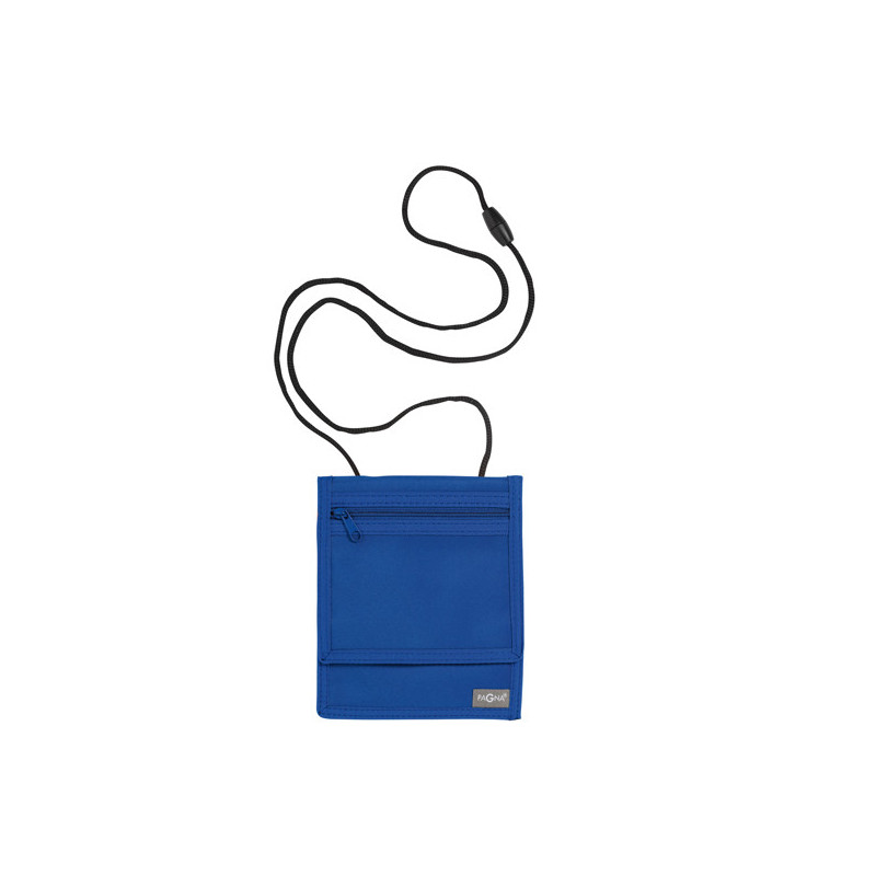 Portadocumenti da collo XL Blu Basic