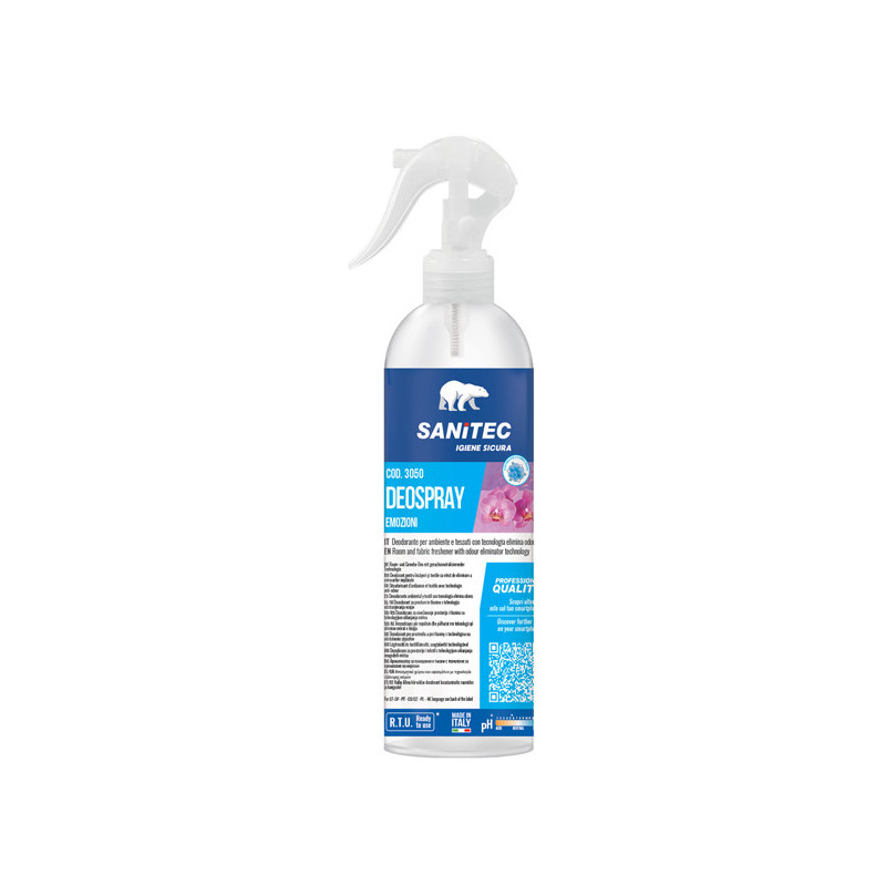 Deo spray Emozioni Fiorite 300ml Sanitec