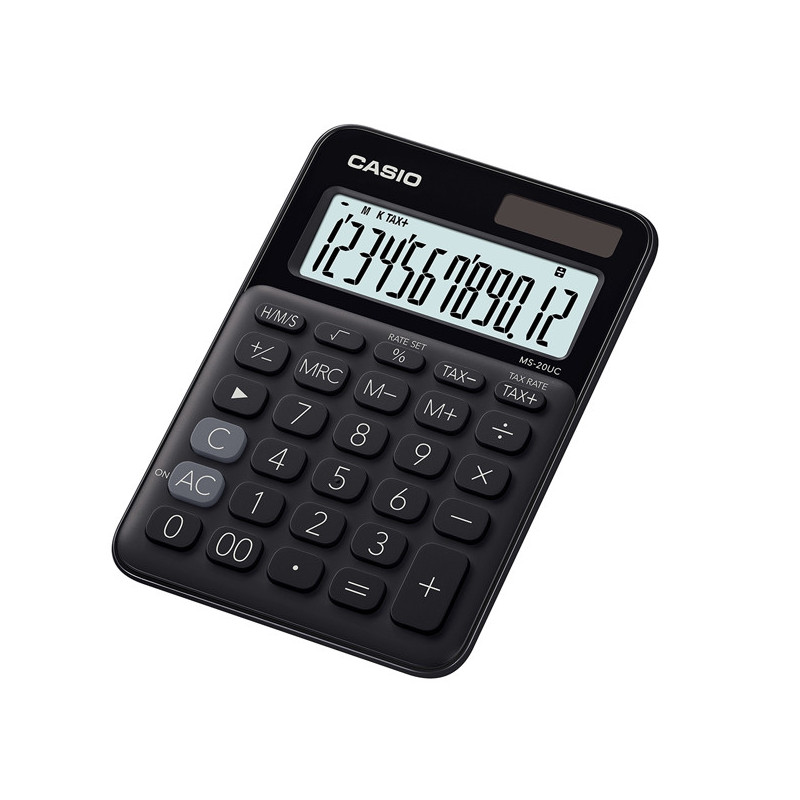 Calcolatrice da tavolo MS-20UC nera Casio