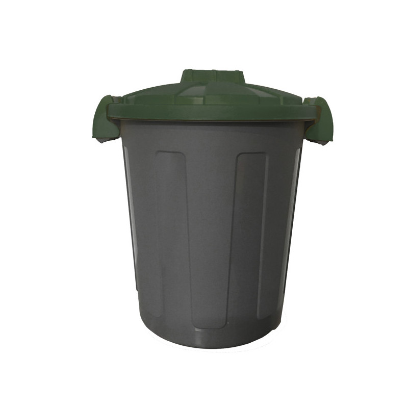 Contenitore portarifiuti Dusty 25Lt c/coperchio verde