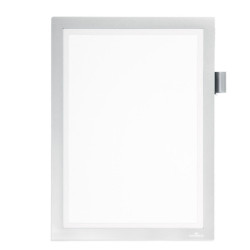 Cornice magnetica Duraframe© Note A4 21X29,7cm argento Durable