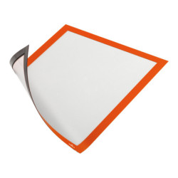 Cornice Duraframe© Magnetic A4 21x29,7cm arancio Durable