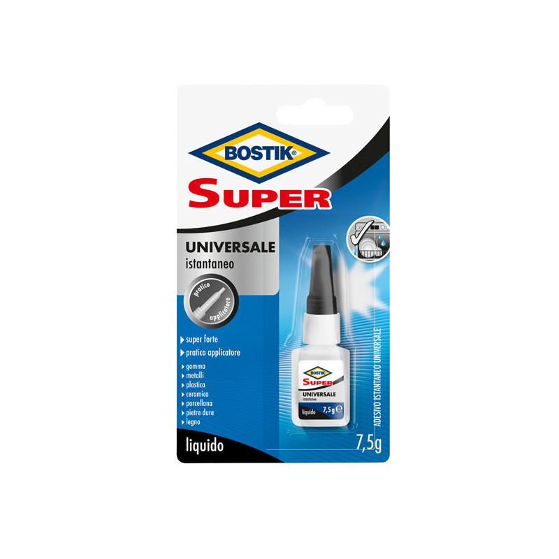 Colla istantanea universale Bostik Super 7,5g