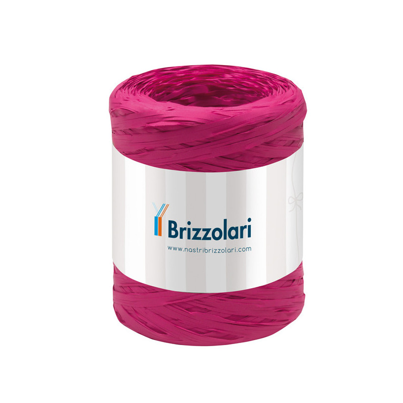 Rafia sintetica 6802 5mmx200mt colore fucsia 13 Brizzolari