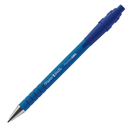 Penna sfera scatto Flexgrip Gel 0.7 blu Papermate