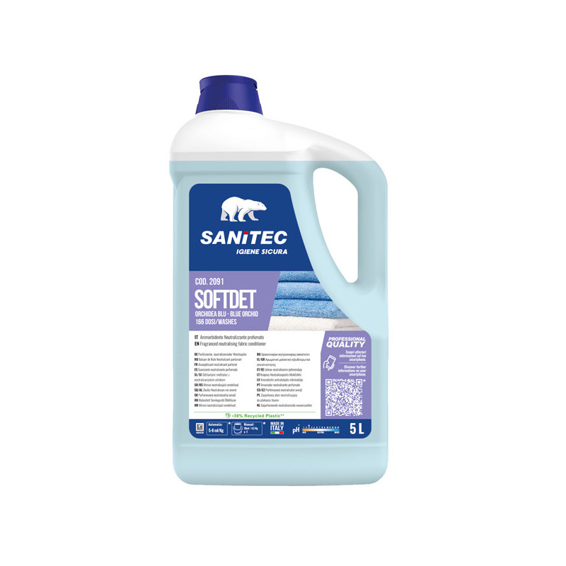 Ammorbidente Softdet Orchidea blu 5Lt Sanitec