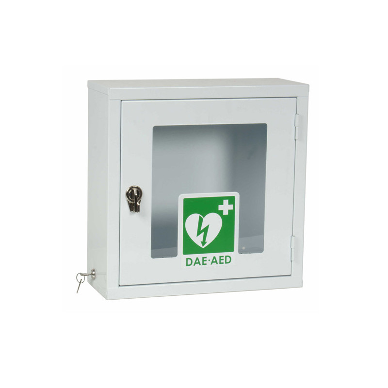 Visio teca per defibrillatore semiautomatico DEF040 colore bianco