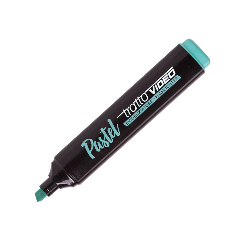 Evidenziatore Tratto Video Pastel verde menta