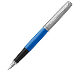 Penna stilo Jotter Original punta M fusto blu Parker