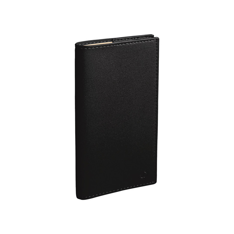 Agenda Planing Planital c/spirale 8,8x17cm Soho nero 2024 Quo Vadis