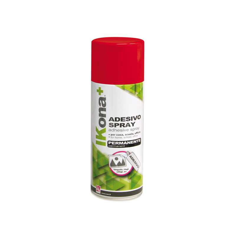 Adesivo spray permanente T114 400ml IKONA+