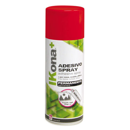 Adesivo spray permanente T114 400ml IKONA+