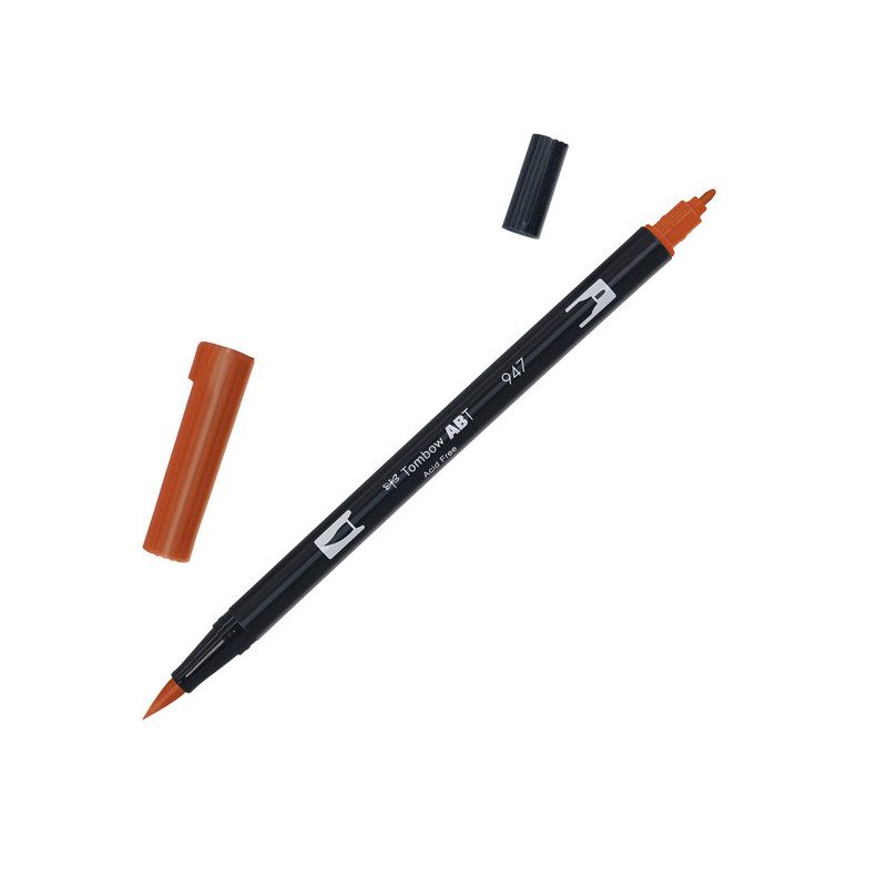 Pennarello Tombow ABT Dual Brush 947 Burnt Sienna