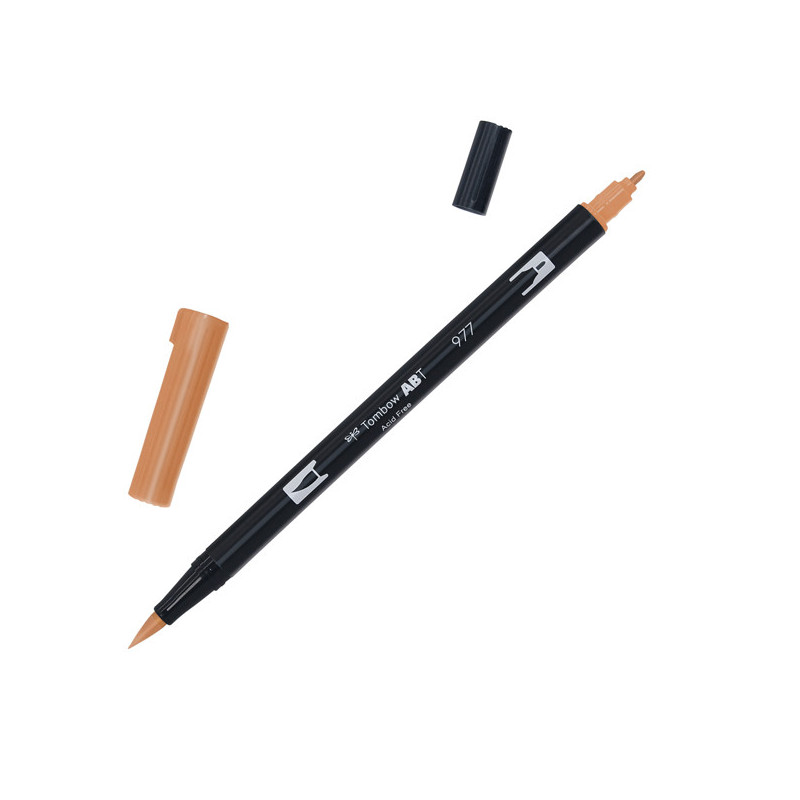 Pennarello Tombow ABT Dual Brush 977 Saddle Brown