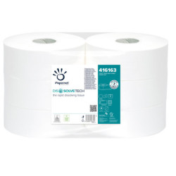 Carta igienica MAXI Jumbo 25cm - 500mt Dissolvetech Papernet