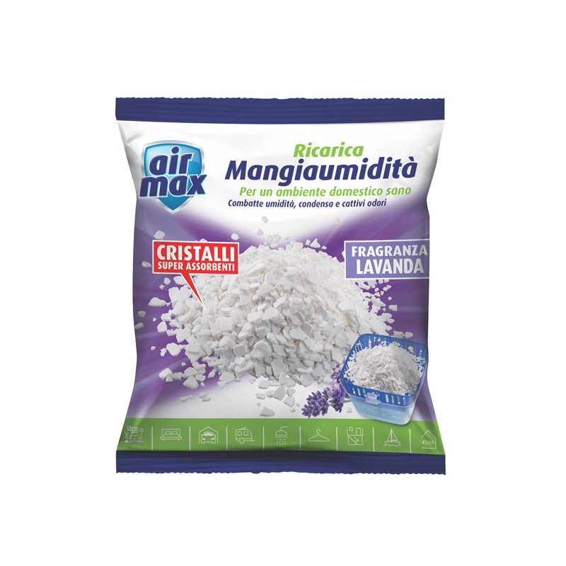 Ricarica Sali assorbiumidita' AIR MAX da 1kg lavanda