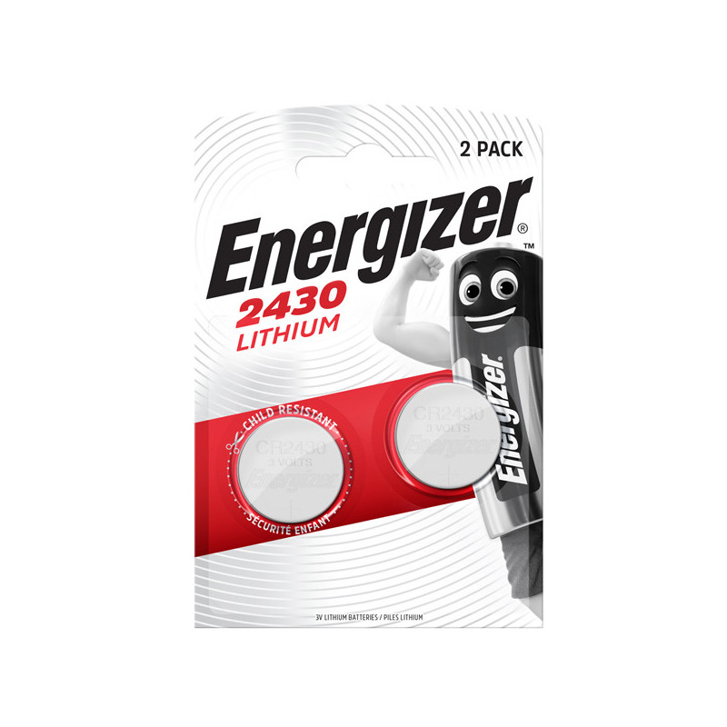 Blister 2 pile CR2430 Lithium - Energizer Specialistiche