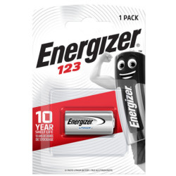 Blister 1 pila 123 Photo Lithium - Energizer Specialistiche