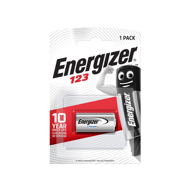 Blister 1 pila 123 Photo Lithium - Energizer Specialistiche