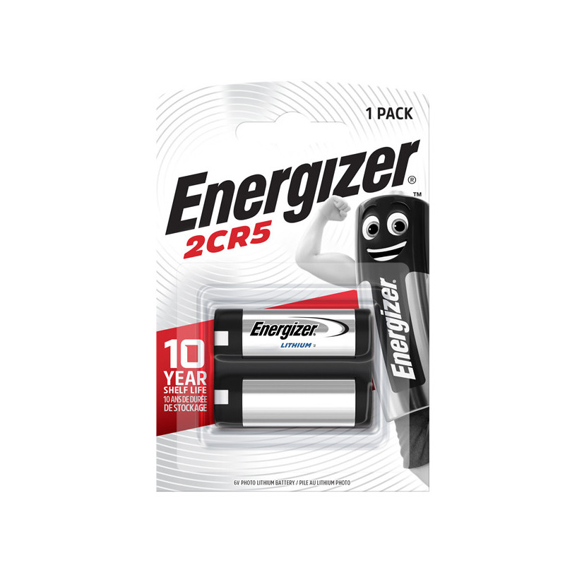 Blister 1 pila 2CR5 Photo Lithium - Energizer Specialistiche