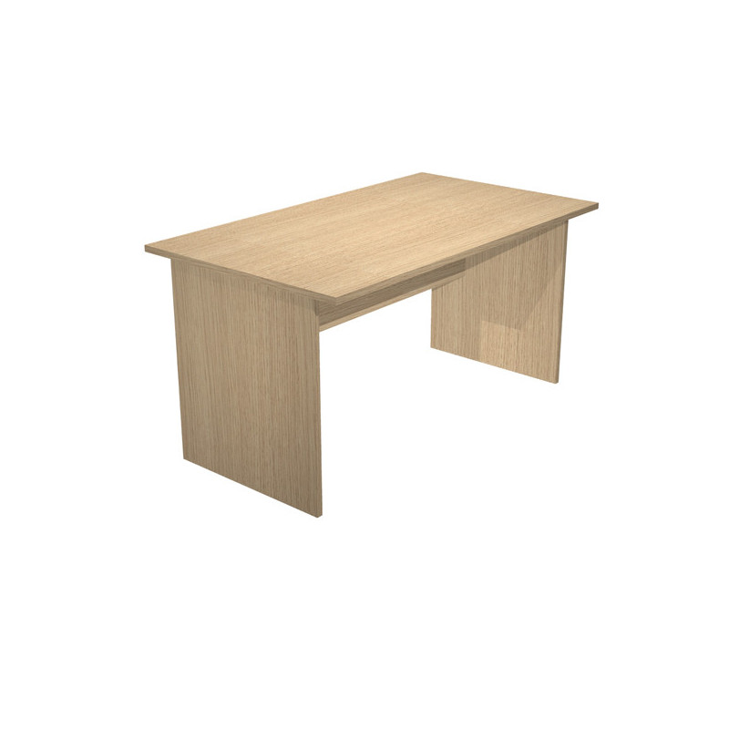 Scrivania lineare 140X80cm Rovere - EASY