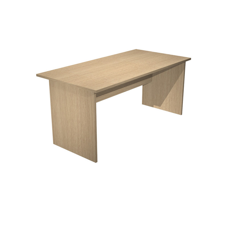 Scrivania lineare 160X80cm Rovere - EASY