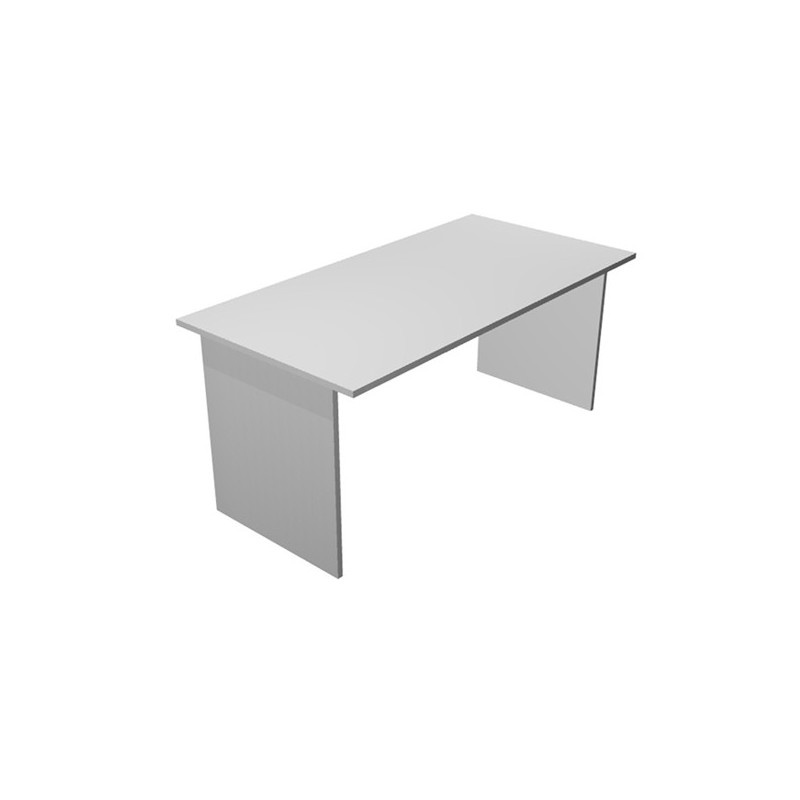 Scrivania lineare 120X80cm Grigio - EASY