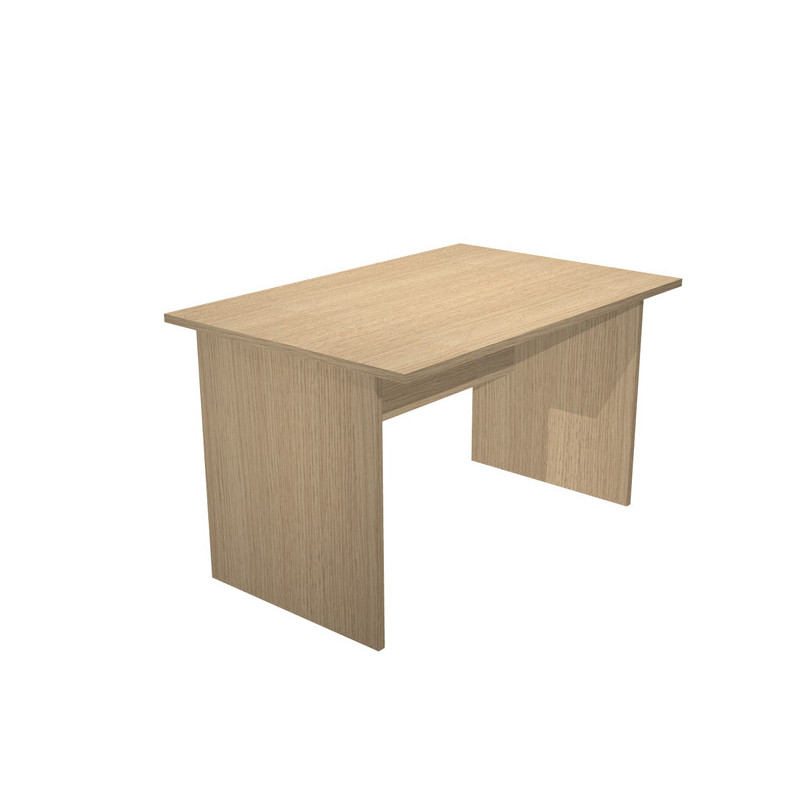 Scrivania lineare 120X80cm Rovere - EASY