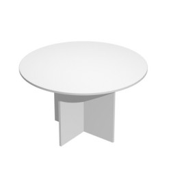 Tavolo riunioni 4 posti 120 x H72cm Bianco - EASY