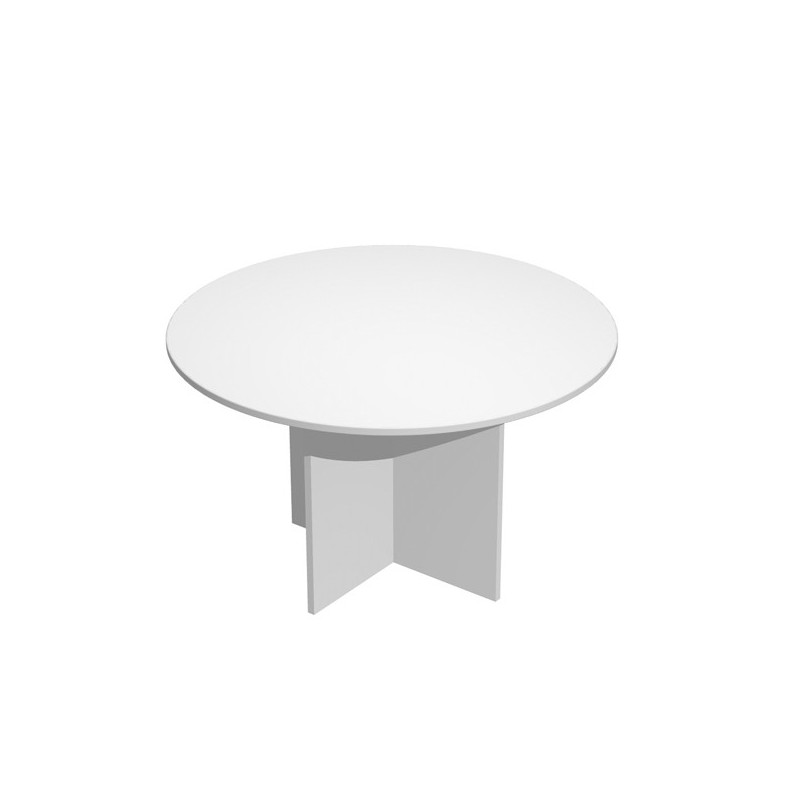 Tavolo riunioni 4 posti 120 x H72cm Bianco - EASY