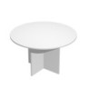 Tavolo riunioni 4 posti 120 x H72cm Bianco - EASY