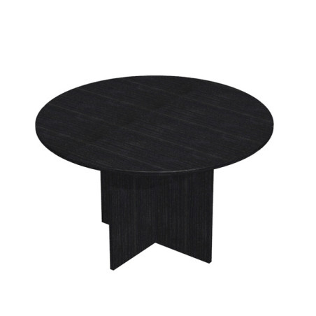 Tavolo riunioni 4 posti 120 x H72cm Nero venato frassino - EASY