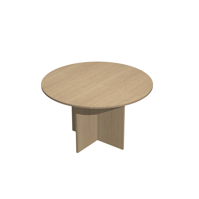 Tavolo riunioni 4 posti 120 x H72cm Rovere - EASY