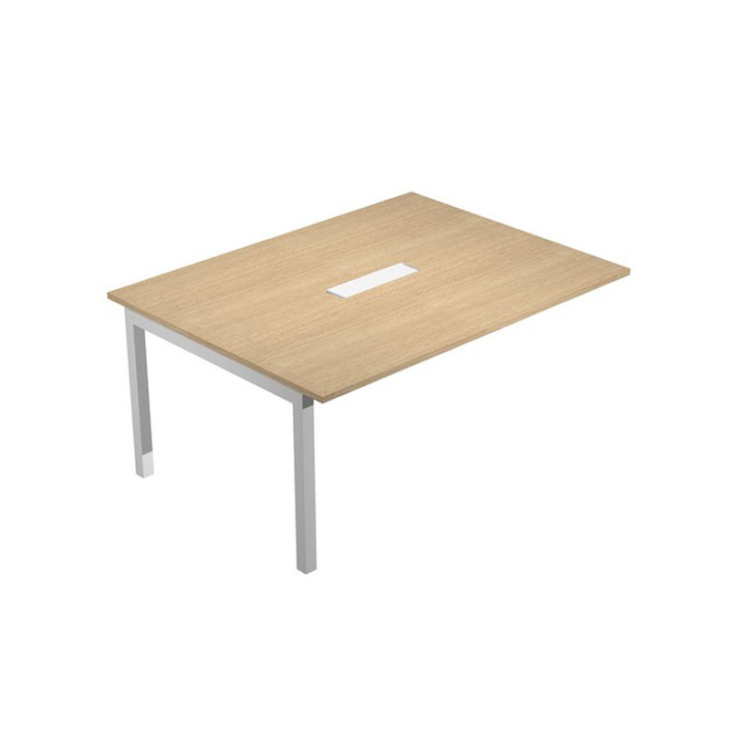 Modulo aggiuntivo per tavolo riunioni AGORA' 160X120x74,4cm Rovere