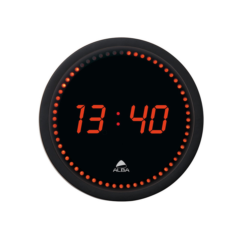 Orologio a LED da parete 30cm HORLED Alba