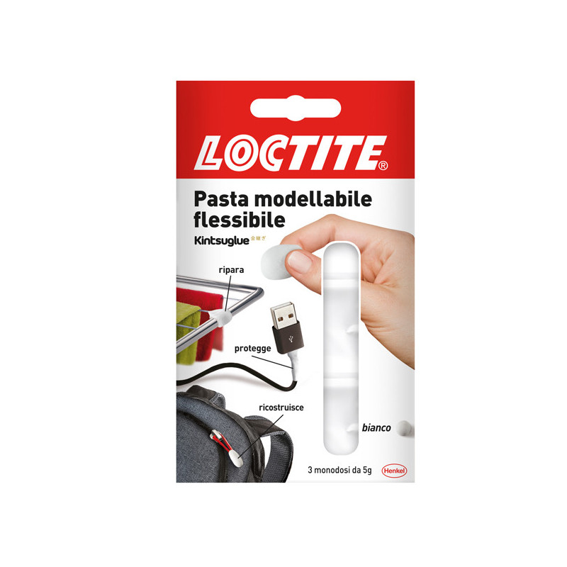 Colla Kintsuglue 3x5g bianco LOCTITE