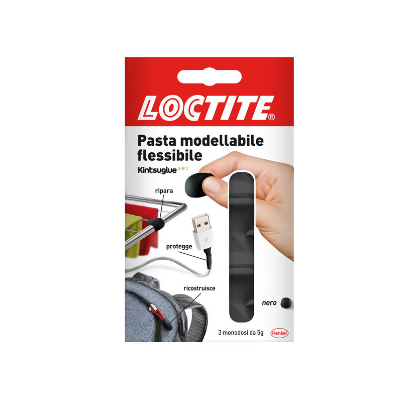 Colla Kintsuglue 3x5g nero LOCTITE