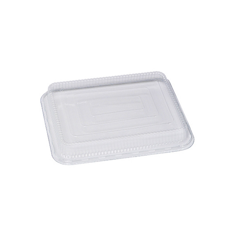 Pack 100 coperchi trasparenti in PET 22,9x17,9cm Cuki