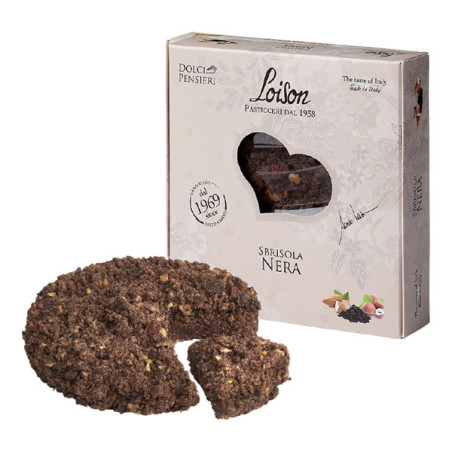 Torta Sbrisola nera 200gr - Loison