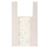 Scatola 500 Shoppers bianchi MINI 15æ 22x40CM 6,5+6,5cm Mater-Bi