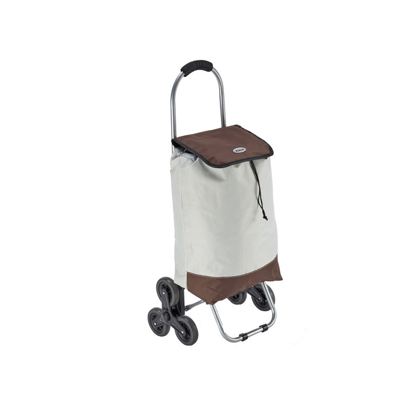 Trolley spesa Trio Beige 25lt King