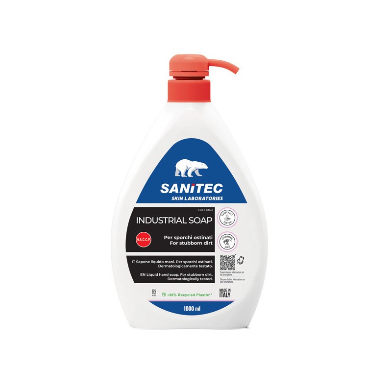 Sapone liquido lavamani Industria 1L Sanitec