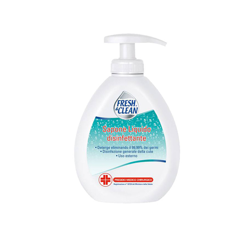 Sapone liquido disinfettante FreshClean 300ml