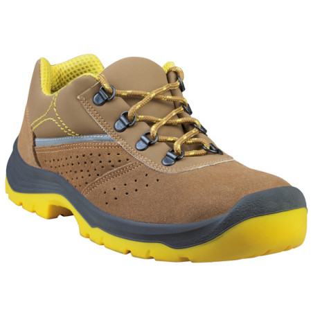 Calzatura di Sicurezza Rimini 4 S1P SRC Nø44 beige/giallo