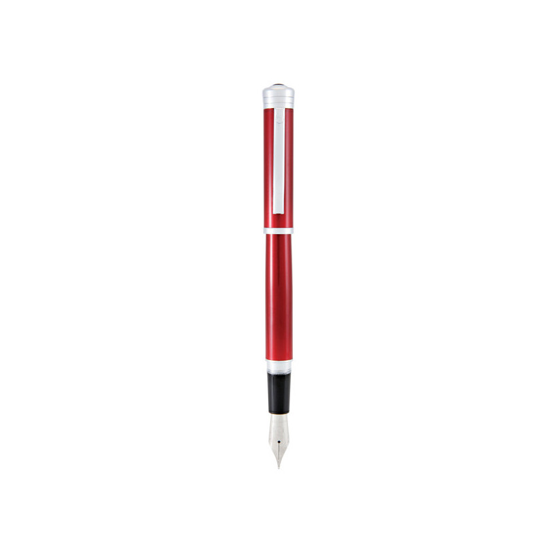 Penna stilografica Strata M fusto rosso Monteverde